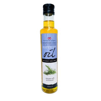 Kentish Oils Cold Pressed Rapeseed Oil Blended With Rosemary