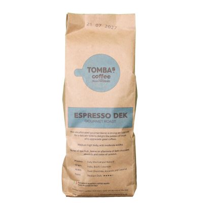 Tomba's Coffee Espresso Dek